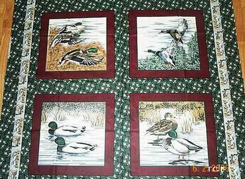 Mallard Ducks 4 Panels